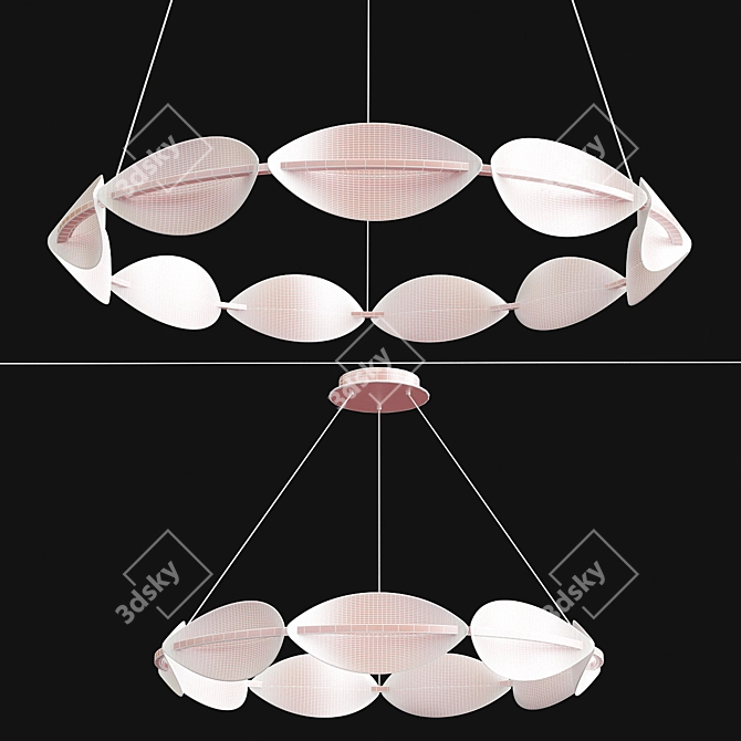 Kearney Modern Designer Lamps 3D model image 2