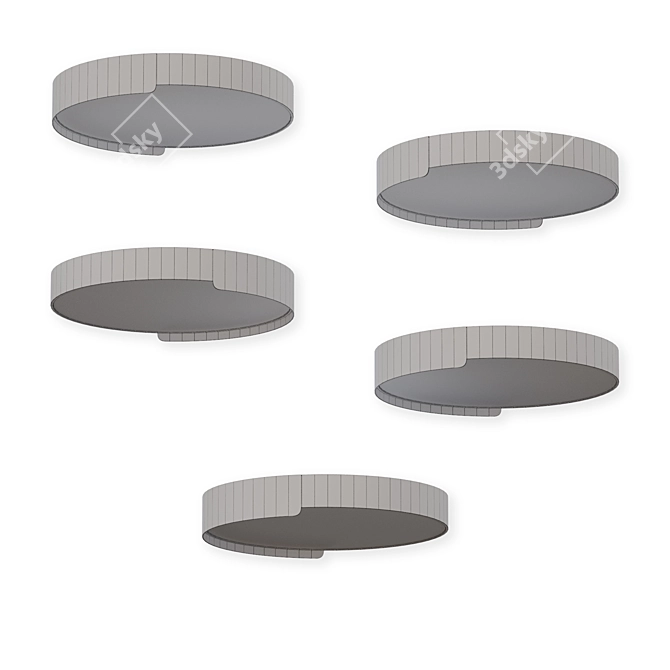 Scandi LED Ceiling Lamp, Ø 45cm 3D model image 2