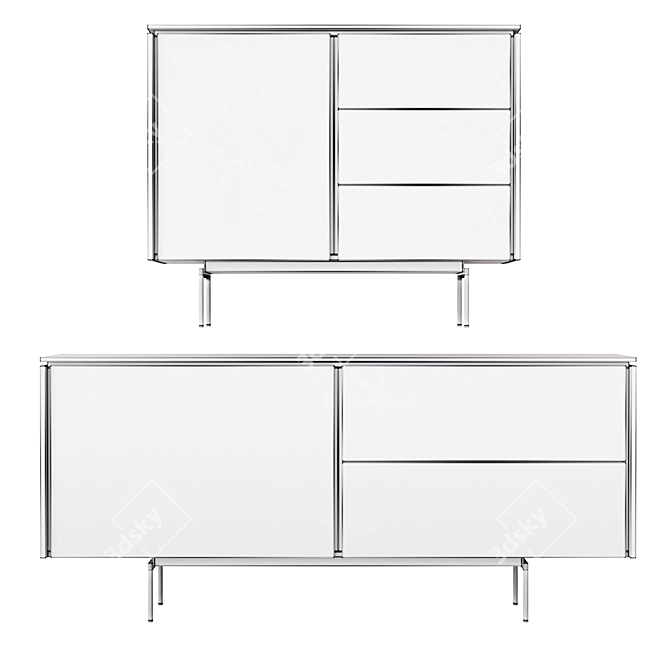 Modern Salu Sideboards by Softrend 3D model image 3