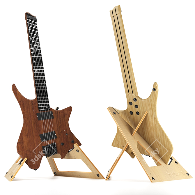 Unleash Your Shredding Potential: Strandberg Guitars 3D model image 1