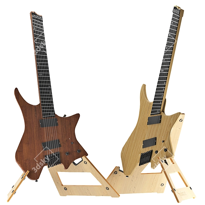 Unleash Your Shredding Potential: Strandberg Guitars 3D model image 8