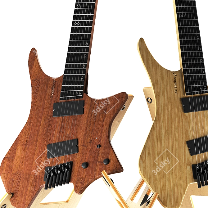 Unleash Your Shredding Potential: Strandberg Guitars 3D model image 16