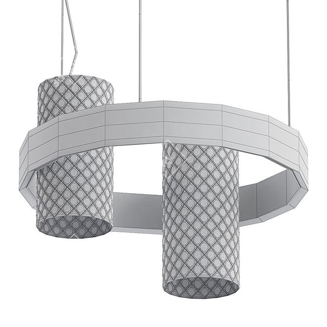 Sleek and Stylish Vistosi Armonia Pendant 3D model image 2