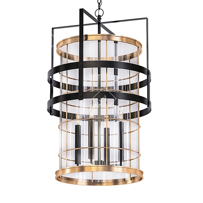 Urban Beacon Pendant Light 3D model image 1