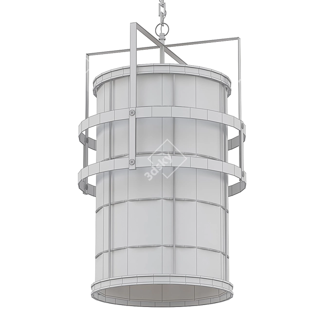 Urban Beacon Pendant Light 3D model image 2