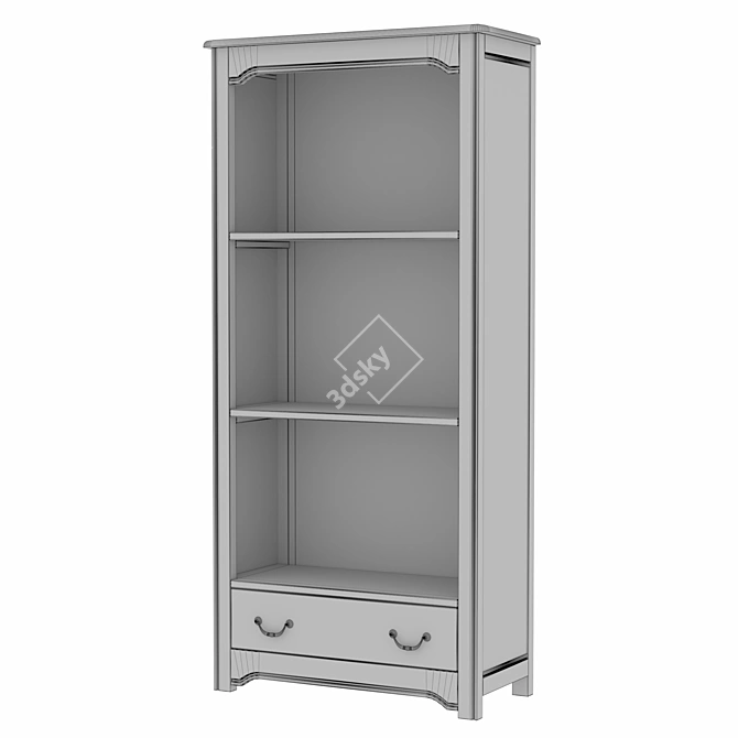 Kitchen & Living Room Rack | 81x170x37 cm 3D model image 5