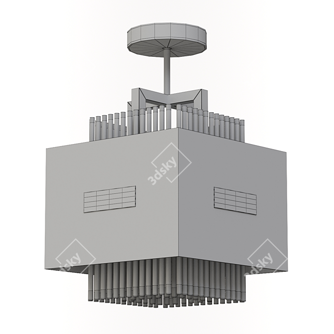 Contemporary Designer Lamp SELLA 3D model image 2