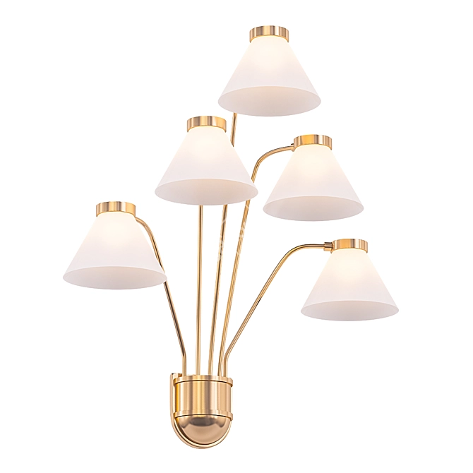Illuminating Elegance: The Roosevelt 3D model image 1