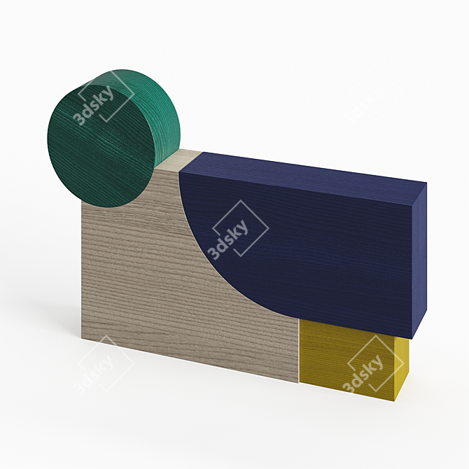 Sancal Wooden Icon Ornaments 3D model image 7