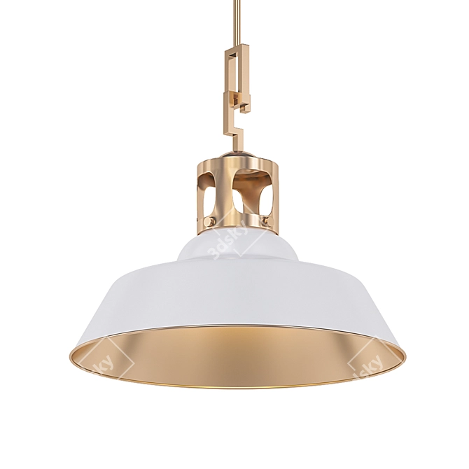 Elegant MAC Lighting Fixture 3D model image 1