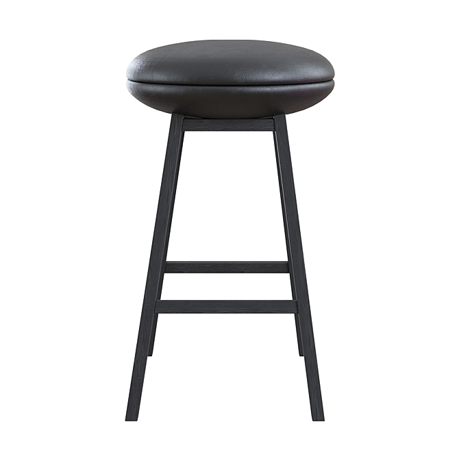 Sleek and Stylish Meridiani Stool 3D model image 2