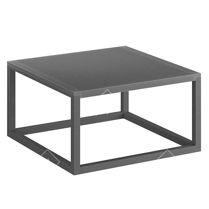 Crueso Coffee Table: Sleek & Stylish 3D model image 4