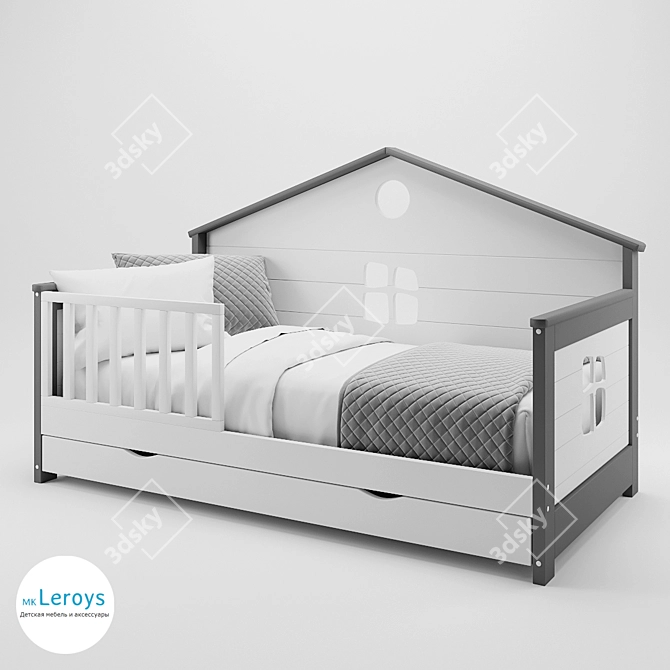 Leroys Homa 4 Kids Bed 3D model image 3