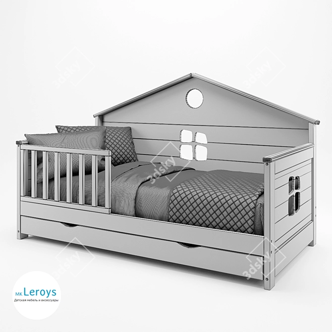 Leroys Homa 4 Kids Bed 3D model image 4