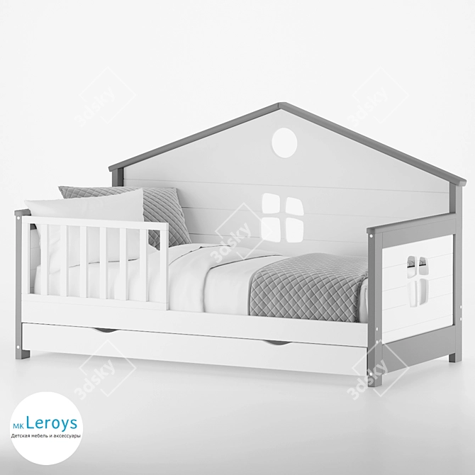 Leroys Homa 4 Kids Bed 3D model image 5