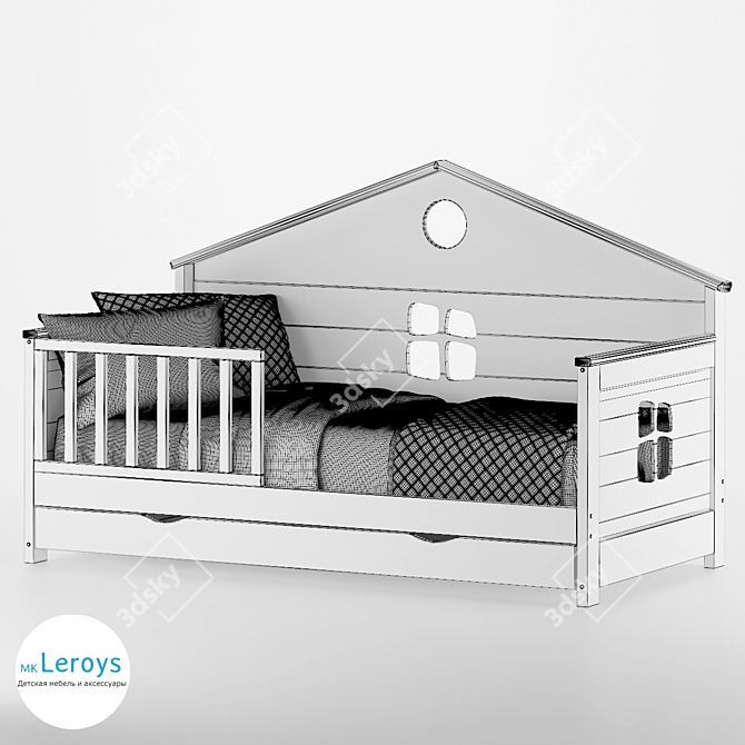 Leroys Homa 4 Kids Bed 3D model image 6