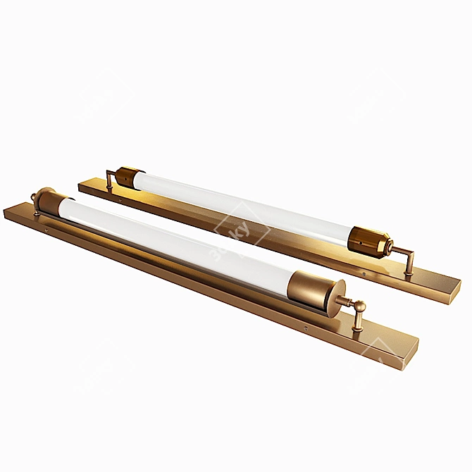 Handle Studio Art Deco 38 Pendant 3D model image 3