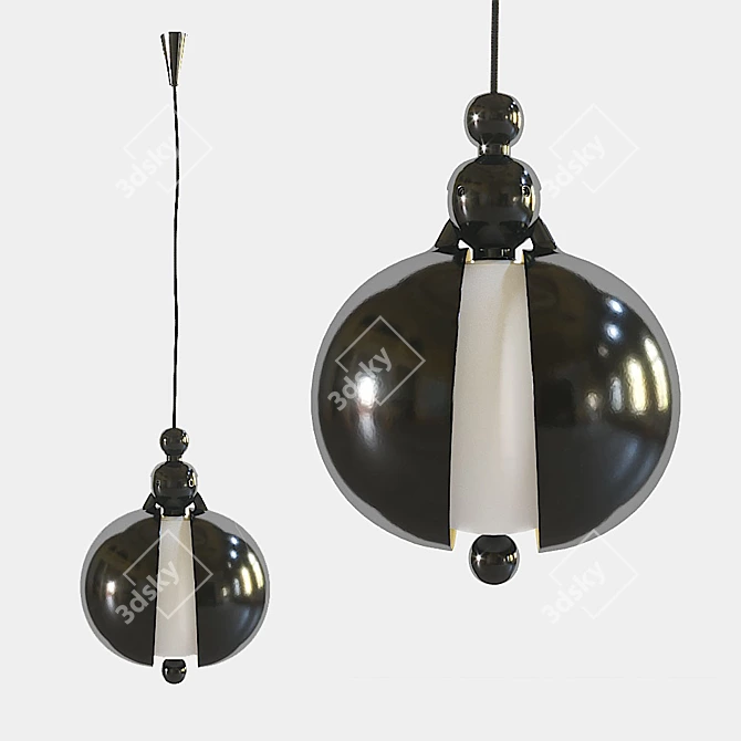Studio LadyBug Pendant: Elegant and Modern 3D model image 5