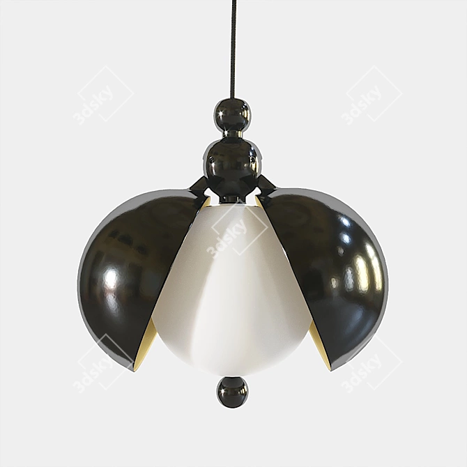 Studio LadyBug Pendant: Elegant and Modern 3D model image 2
