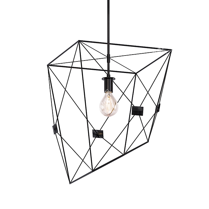 SAZRAC Pendant Light: Elegant Illumination 3D model image 1