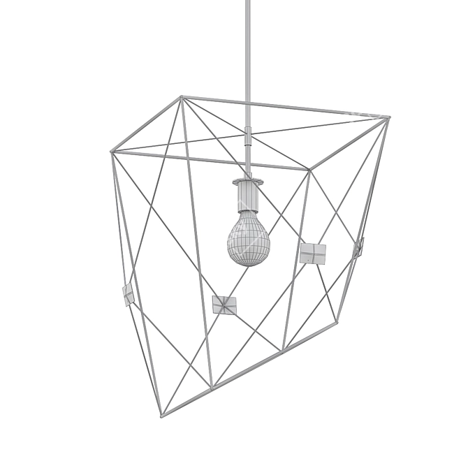 SAZRAC Pendant Light: Elegant Illumination 3D model image 2