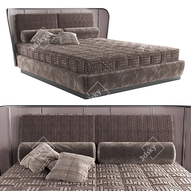 Elegant Etro Home Interiors Caral: Contemporary Furnishing Perfect for Any Space 3D model image 1