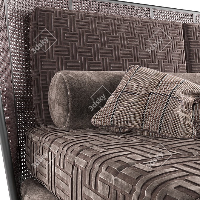 Elegant Etro Home Interiors Caral: Contemporary Furnishing Perfect for Any Space 3D model image 2