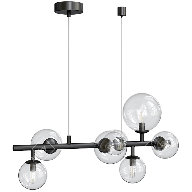 Elegant Odeon Light Tovi Set 3D model image 2