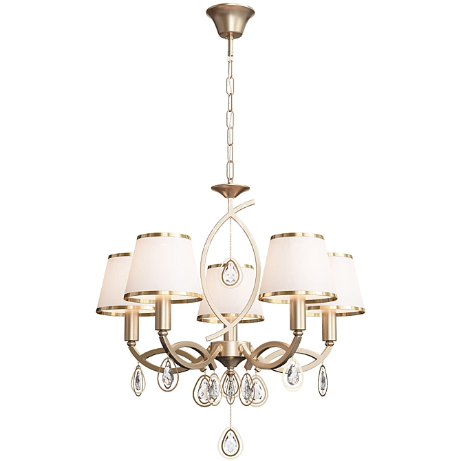 Eurosvet Salita Chandelier Set 3D model image 5