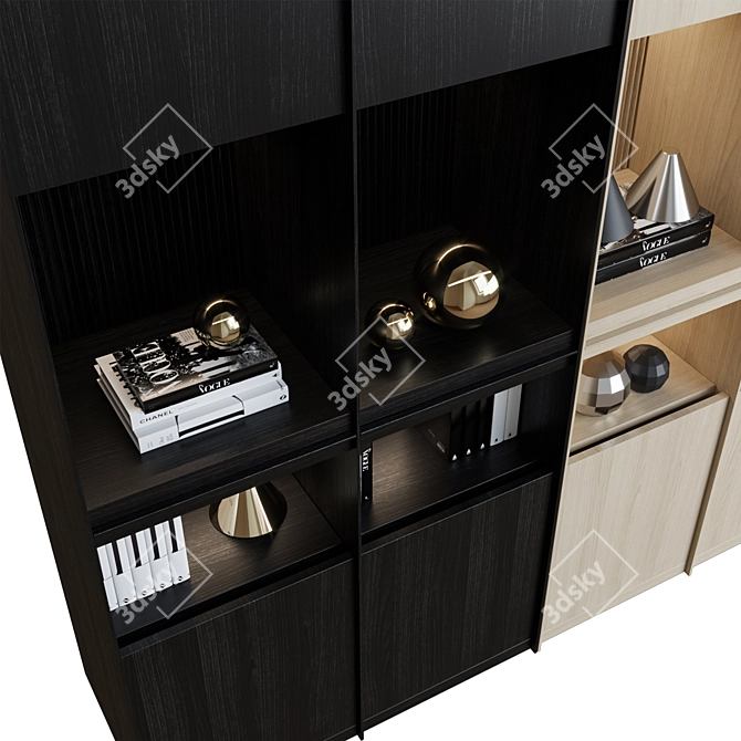 Stylishly Lit Cupboard (Muzafarov Collections) 3D model image 4