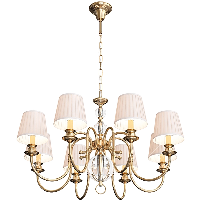 Luxurious Delight Newport Pendant: KM0837P-8 3D model image 2