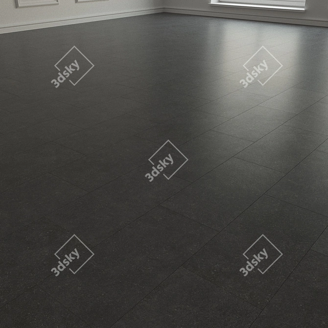 Moduleo Transform Azuriet: High-Resolution Porcelain Stoneware Tile 3D model image 2