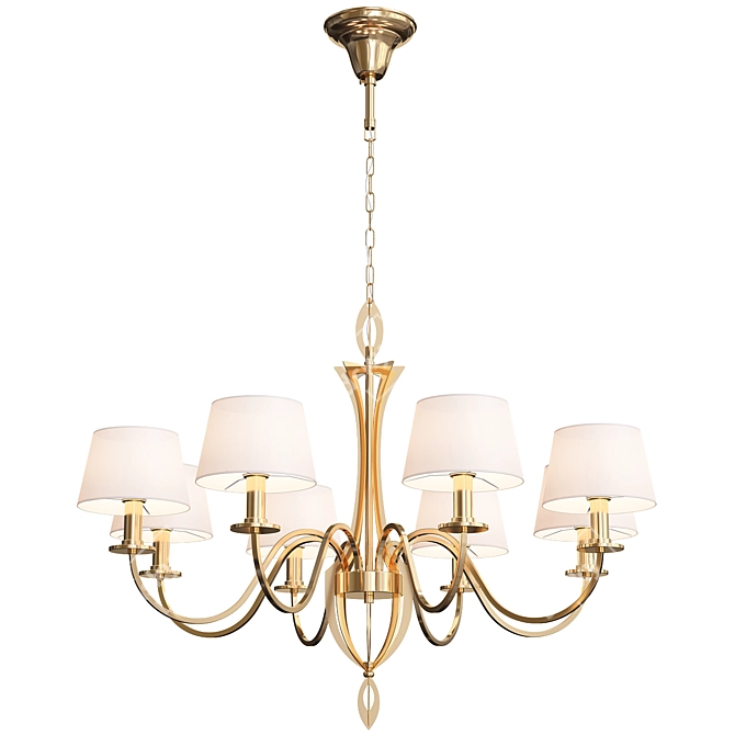 Divinare Florence Chandelier 6819/19 3D model image 4