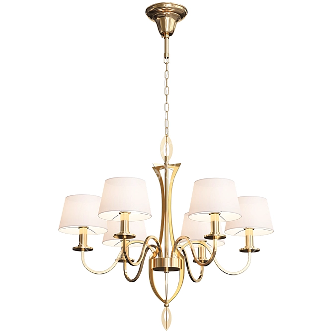 Divinare Florence Chandelier 6819/19 3D model image 5
