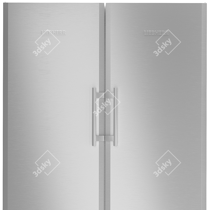 Liebherr Refrigerator Set: SBS 7212, CNPesf 5156, CNel 4813 3D model image 3