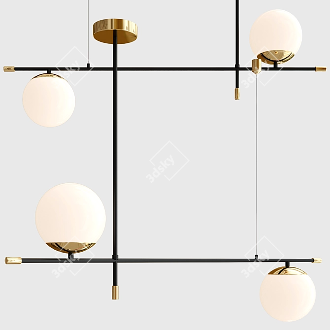 Maytoni Nostalgia Pendant Light 3D model image 1