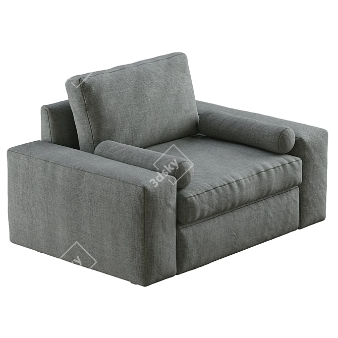 Ikea Kivik Armchair: Version 2 3D model image 8