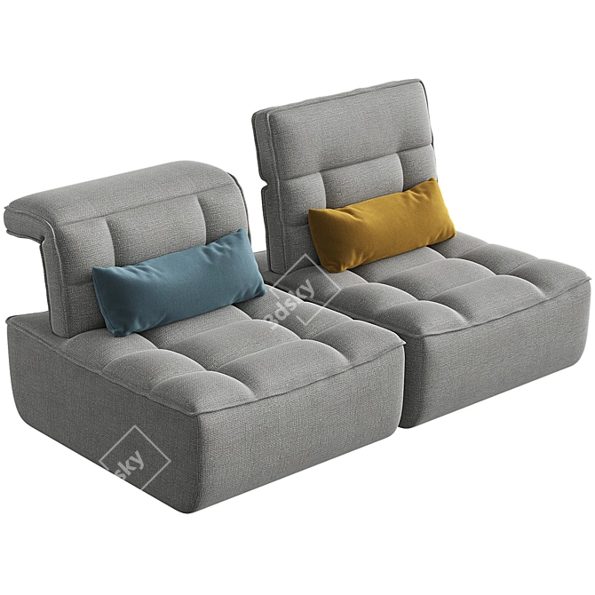 Modular Canapé Sofa 3D model image 1