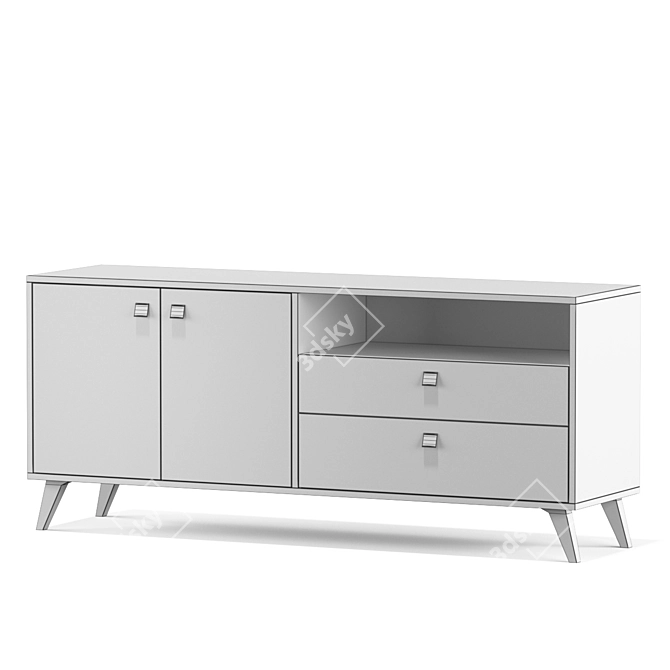 Elegant Mayer Sideboard: Stylish & Functional 3D model image 4