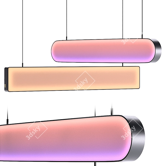 Title: Solar Power Lamp 3D model image 1