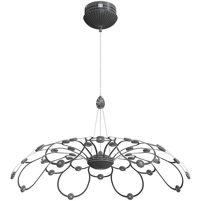 Elegant Bogates 440/1 Pendant Drops 3D model image 4