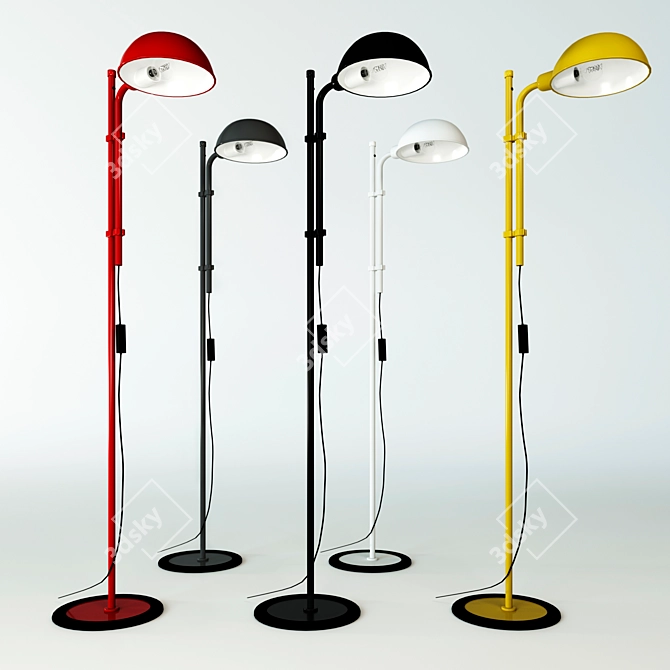 MARSET Funiculí Floor Lamp 3D model image 1