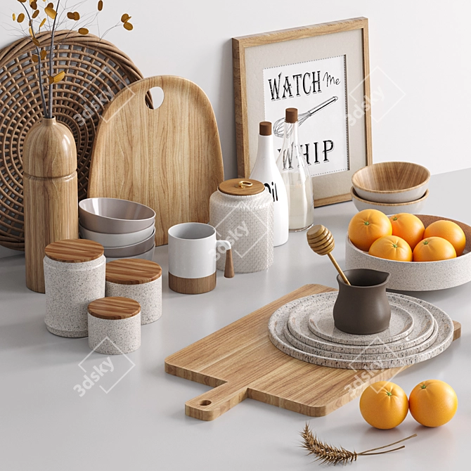 Versatile 2018 Kitchen Accessory 3D model image 3