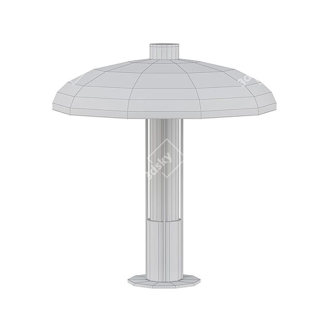 Elegant Troye Table Lamp: Illuminate Your Space 3D model image 2