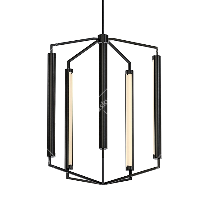 Elegant Appareil Lantern: Illuminate in Style 3D model image 1