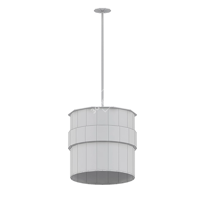 Versatile Luxury Lighting Fixture 3D model image 2