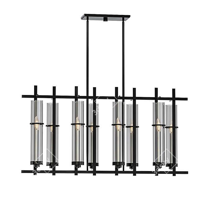 Elegant Ethan F2630 Chandelier 3D model image 1