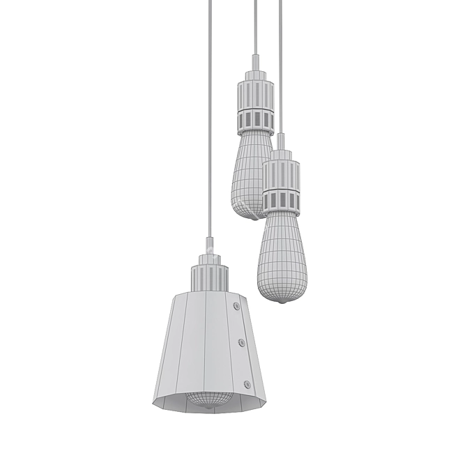 Sleek and Stylish Illumination | Hooked Lighting 3D model image 2