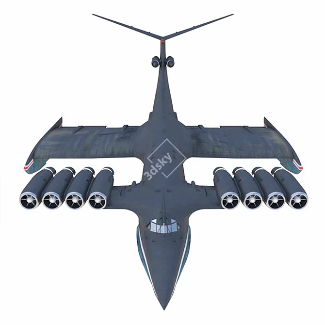 Caspian Monster: Legendary Soviet Prototype 3D model image 3