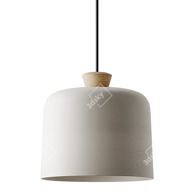 Pastel Macaron Pendant Light 3D model image 3